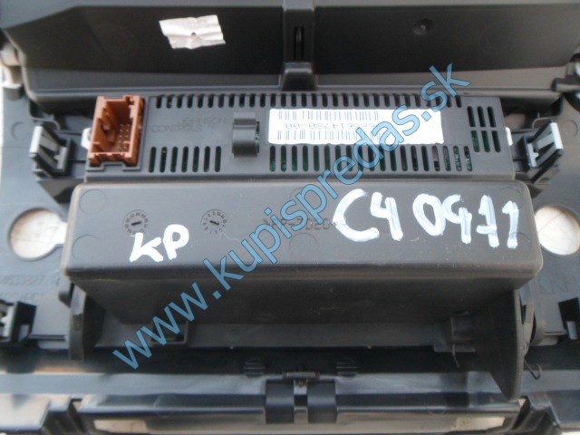 stredový displej na citroen c4 1,6hdi, 9665614780-00